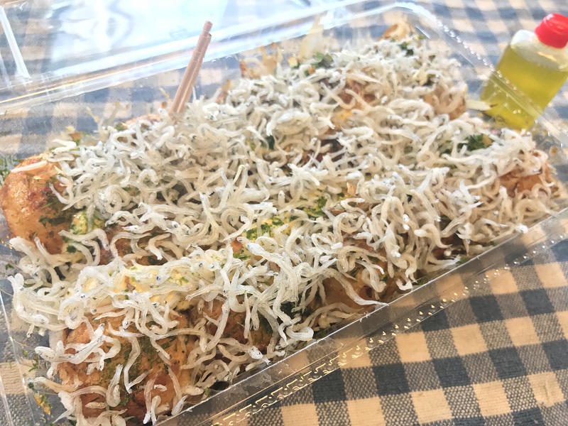 No.3 釜揚げしらす オリーブオイルがけ 1,280円